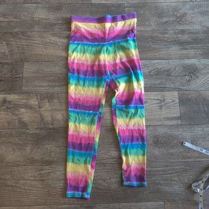 JoJo Siwa girls rainbow leggings